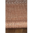 Linon Marion Lansing Polyester 2' x 3' Accent Rug in Cream