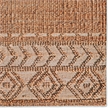 Linon Marion Lansing Polyester 2' x 3' Accent Rug in Cream