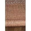 Linon Marion Lansing Polyester 8' x 10' Area Rug in Cream