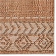 Linon Marion Lansing Polyester 8' x 10' Area Rug in Cream