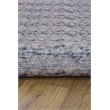 Linon Marion Macomb Polyester 2' x 10' Runner Rug in Cream