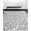 Linon Marion Helia Polyester 5' x 7' Area Rug in Cream
