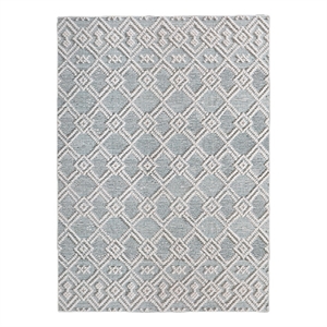 Linon Marion Helia Polyester 8' x 10' Area Rug in Cream