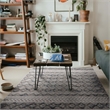 Linon Marion Macomb Polyester 3' x 5' Accent Rug in Cream