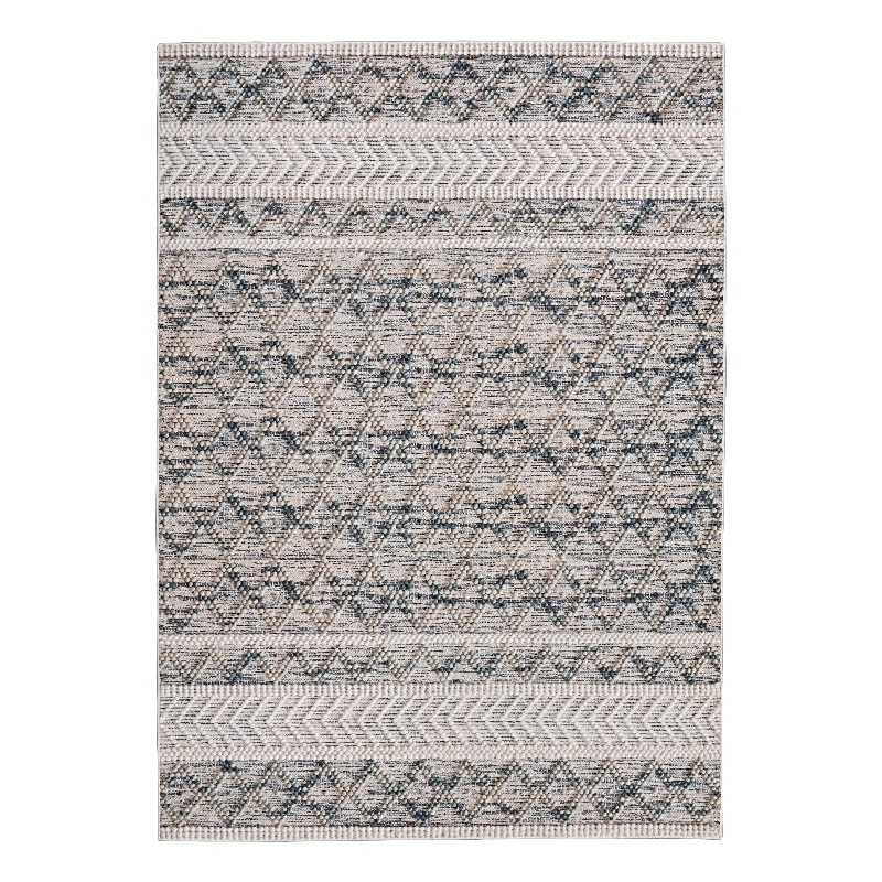 Linon Marion Macomb Polyester 3' x 5' Accent Rug in Cream
