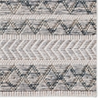Linon Marion Macomb Polyester 8' x 10' Area Rug in Cream