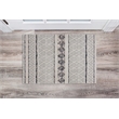 Linon Marion Novi Polyester 2' x 3' Accent Rug in Cream