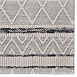 Linon Marion Novi Polyester 2' x 3' Accent Rug in Cream