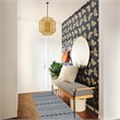 Linon Marion Novi Polyester 2' x 10' Runner Rug in Cream