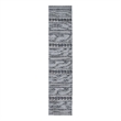 Linon Marion Novi Polyester 2' x 10' Runner Rug in Cream