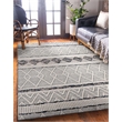 Linon Marion Novi Polyester 5' x 7' Area Rug in Cream