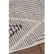 Linon Marion Marko Polyester 8' x 10' Area Rug in Cream