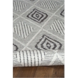Linon Marion Marko Polyester 8' x 10' Area Rug in Cream