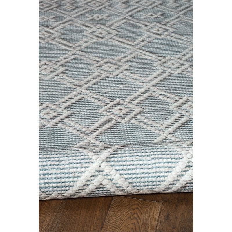 Linon Marion Helia Polyester 2' x 3' Accent Rug in Cream