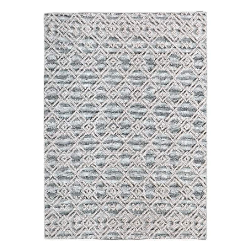 Linon Marion Helia Polyester 2' x 3' Accent Rug in Cream
