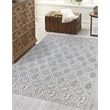 Linon Marion Helia Polyester 3' x 5' Accent Rug in Cream