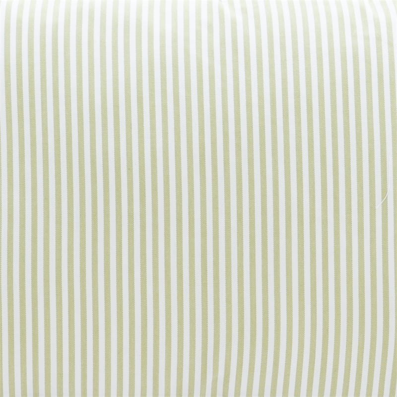 Linon Troyin Natural and White Wooden Storage Nook With Green Cushions/Pillows