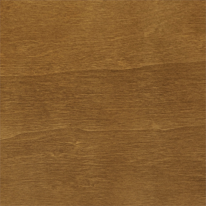 Linon Otis Sofa Bar Table Stained Wooden Top with Steel Frame in Dark Gunmetal