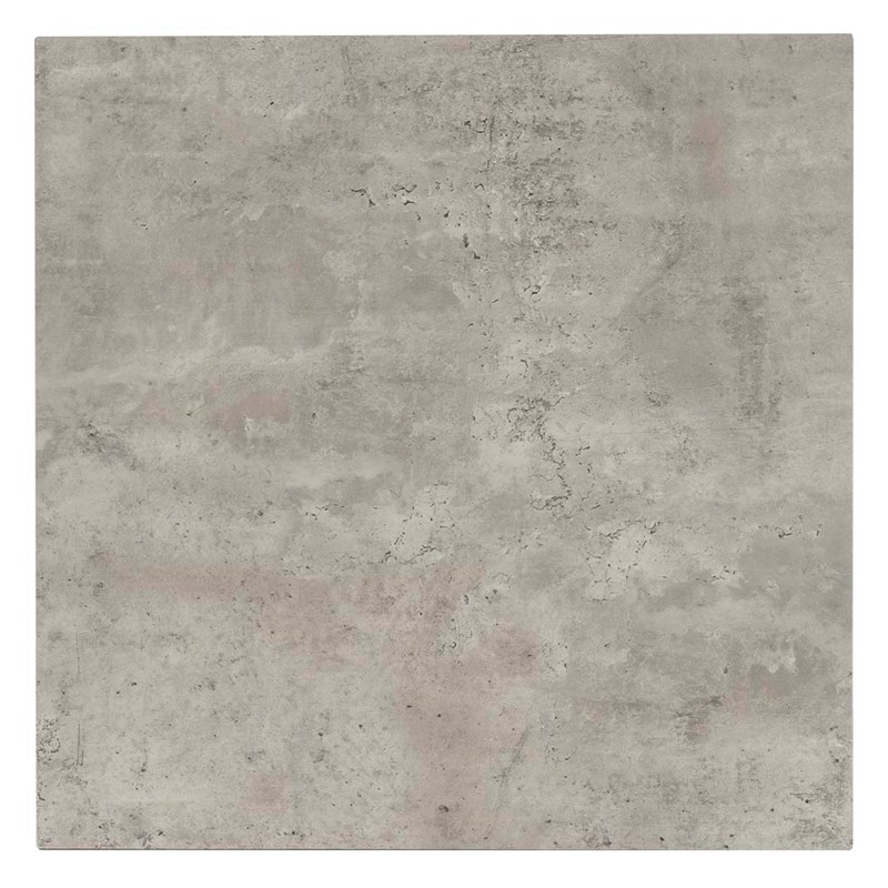 Linon Gina 3 Piece Occasional Table Set Faux Concrete Top in Charcoal Steel