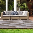 Linon Daylight Indoor Outdoor Connor Polypropylene 6'6