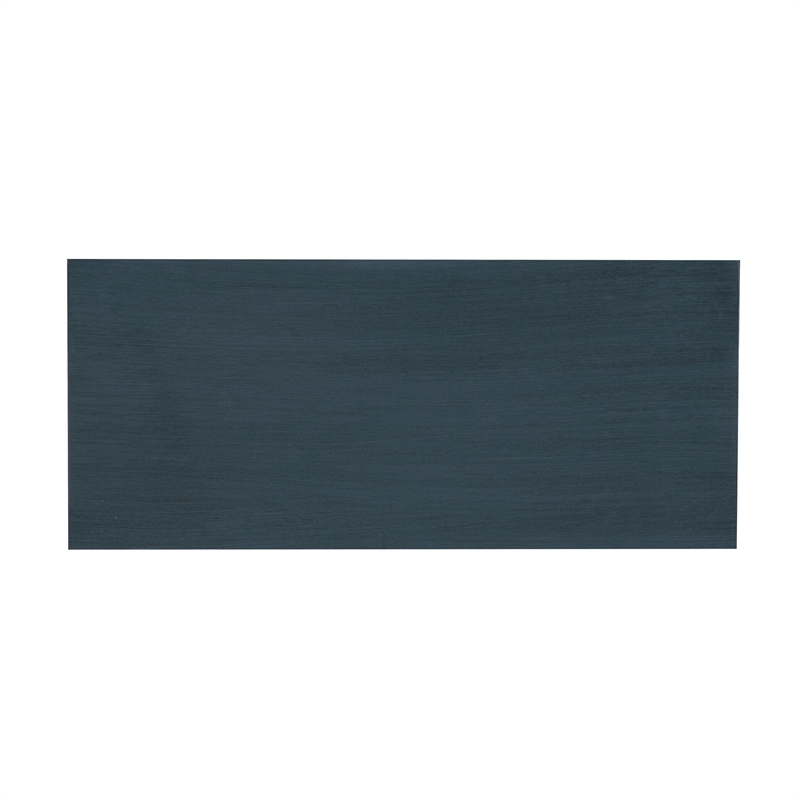 Linon Laine Console Table 4 Drawers Lower Shelf in Rustic Teal Blue Wood