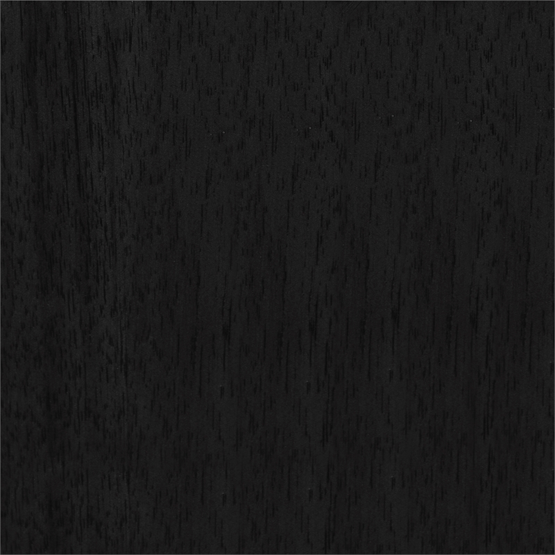 Linon Laney Beechwood Set of 2 Padded Back and Seat Side Chairs in Dark Brown