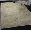 Linon Logan Mersin Polyester 5' X 7' Area Rug in Lilac and Green