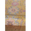 Linon Logan Sivas Polyester 3' X 5' Accent Rug in Yellow and Ivory