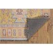 Linon Logan Sivas Polyester 5' X 7' Area Rug in Yellow and Ivory