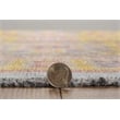 Linon Logan Sivas Polyester 5' X 7' Area Rug in Yellow and Ivory