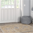 Linon Dillon Wren Sand and Ivory 3' X 5' Accent Rug