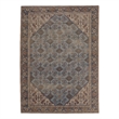 Linon Dillon Cordele Blue and Ivory 3' X 5' Accent Rug