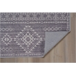 Linon Dillon Igor Grey and Ivory 8' X 10' Area Rug