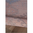 Linon Dillon Emmie Pink and Blue 3' X 5' Accent Rug
