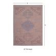 Linon Dillon Emmie Pink and Blue 8' X 10' Area Rug