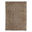 Linon Dillon Tifton Sand and Brown 3' X 5' Accent Rug