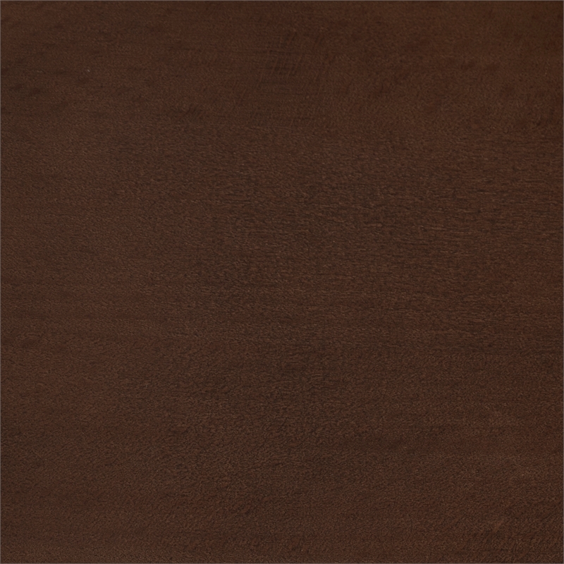 Linon Brooks Side Chair Green Velvet Seat and Back in Maple Truffle Stained Wood