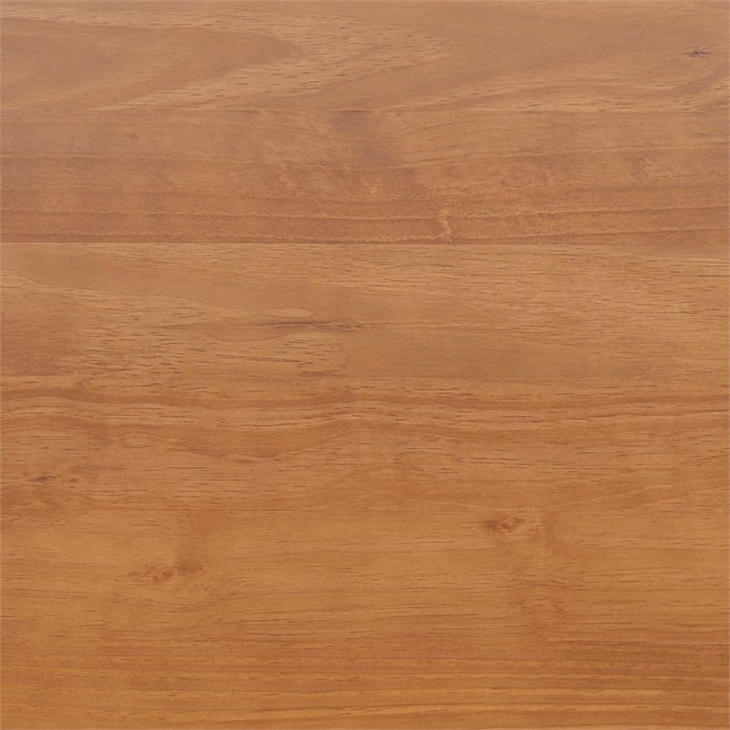 Linon Natasha Beige Upholstered Nook Dining Set in Walnut Solid Pine Wood