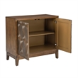 Linon Jennison Accent Cabinet in Brown