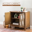 Linon Jennison Accent Cabinet in Brown