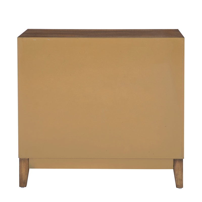 Linon Jennison Accent Cabinet in Brown