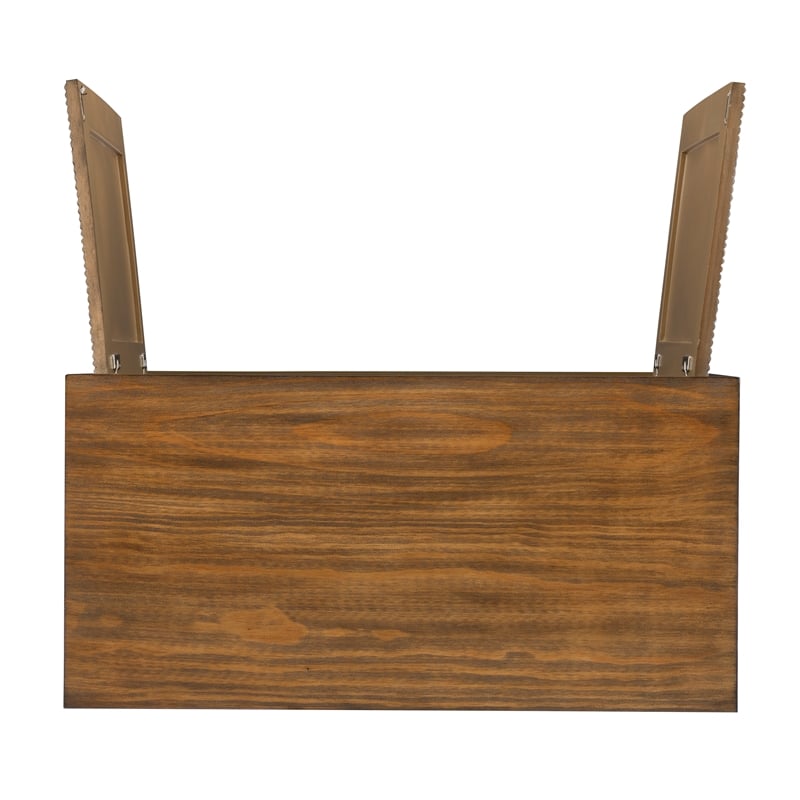 Linon Jennison Accent Cabinet in Brown
