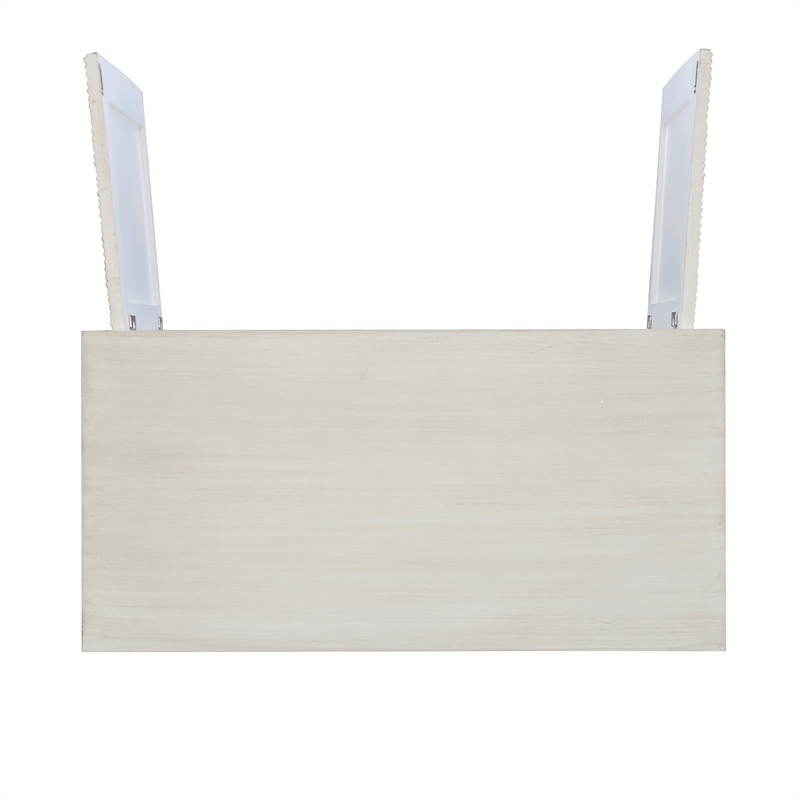 Linon Jennison Accent Cabinet in Antique White