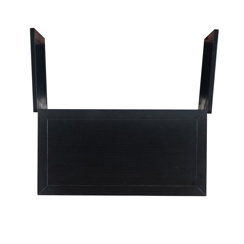 Linon Merrin Wood 2 Door Accent Cabinet in Midnight Blue