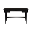 Linon Ryker Rattan Desk in Black