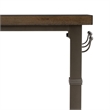 Linon Austin 3 Piece Dining Pub Set in Pewter