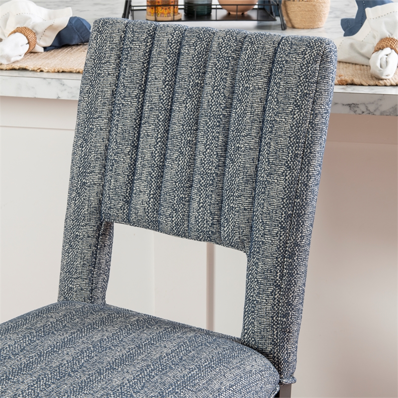 Linon Jubilee Counter Stool in Gray Set of 2