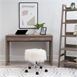 Linon Tracey Mission Office Desk Bookcase File Cabinet in Gray