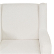Linon Senna Swivel Rocker Chair Sherpa in White