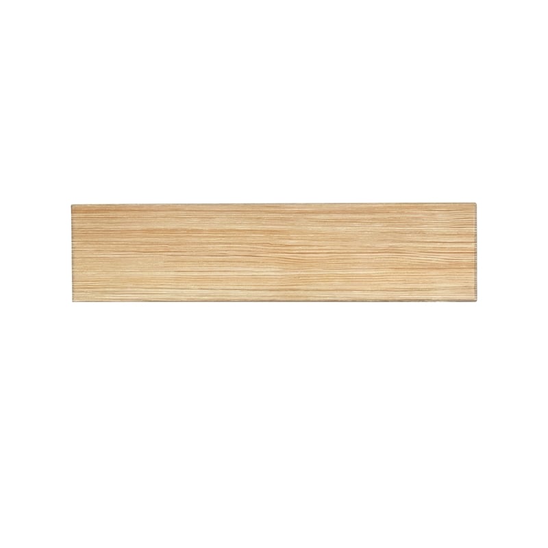 Linon Chelsea Wood Dining Bench in White and Natural